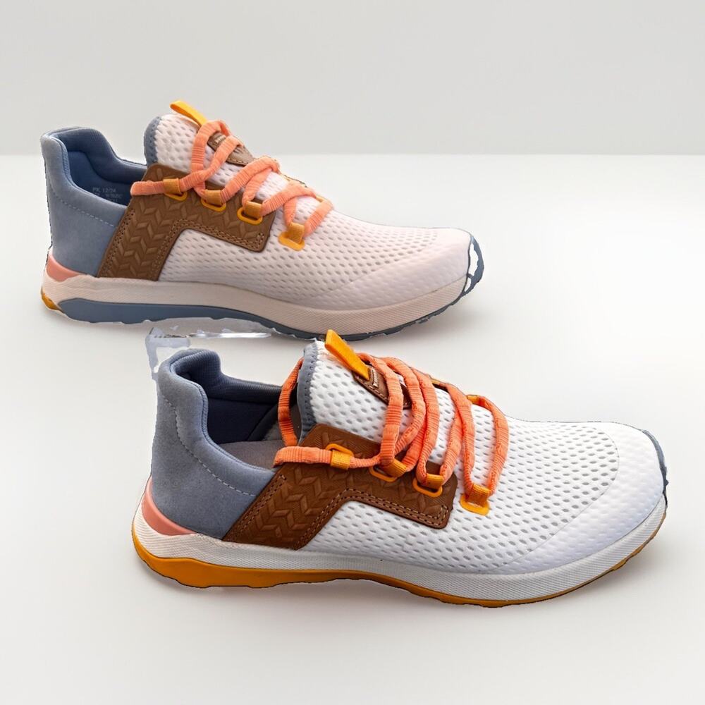 Olukai Wailuku Womens Size 9 Athletic Shoes Bright White Sea Ice Lightweight - Picture 3 of 10